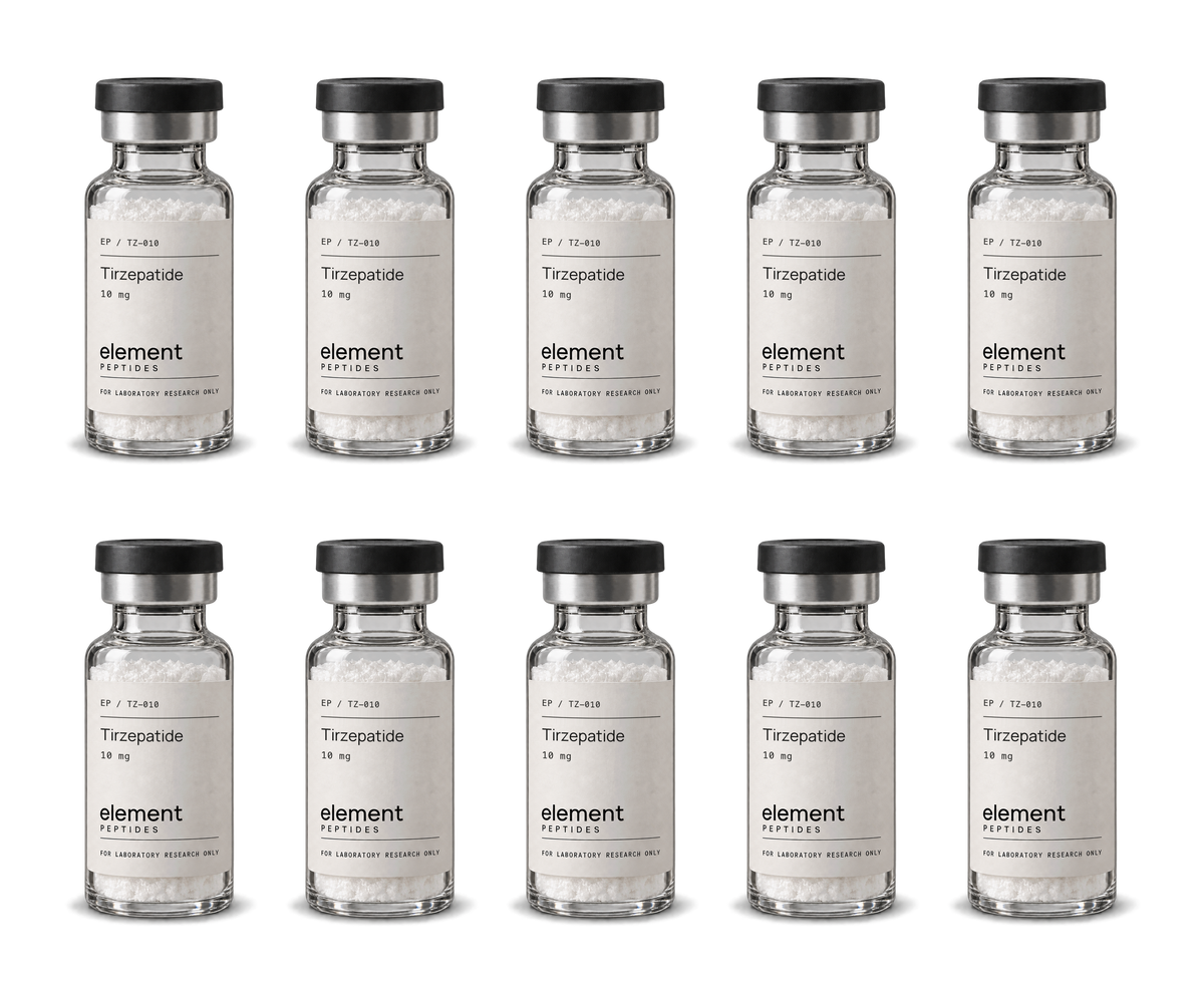 Tirzepatide — 10mg (10 vials)
